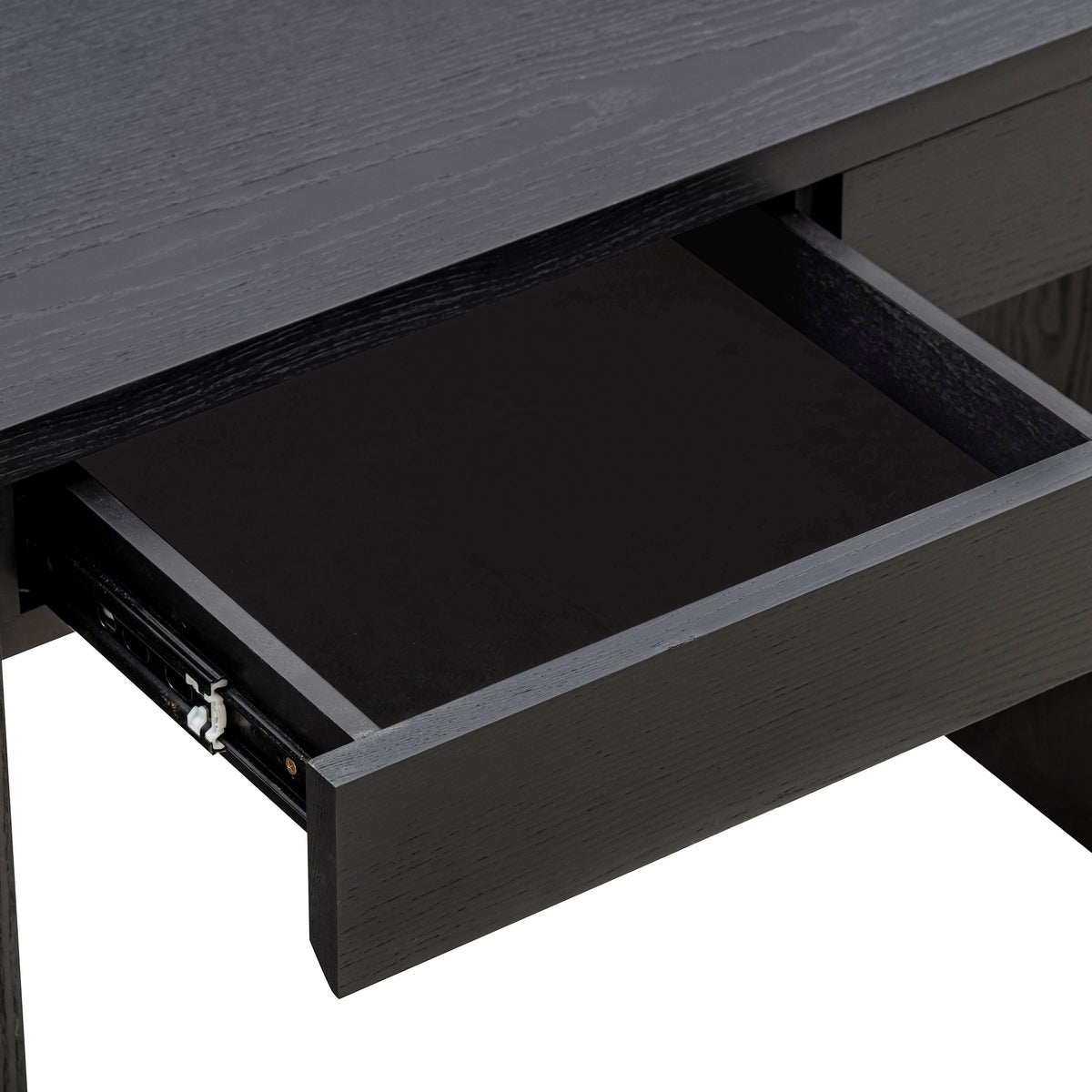 TOV Furniture Marlow Black Wood 2-Drawer Writing Desk