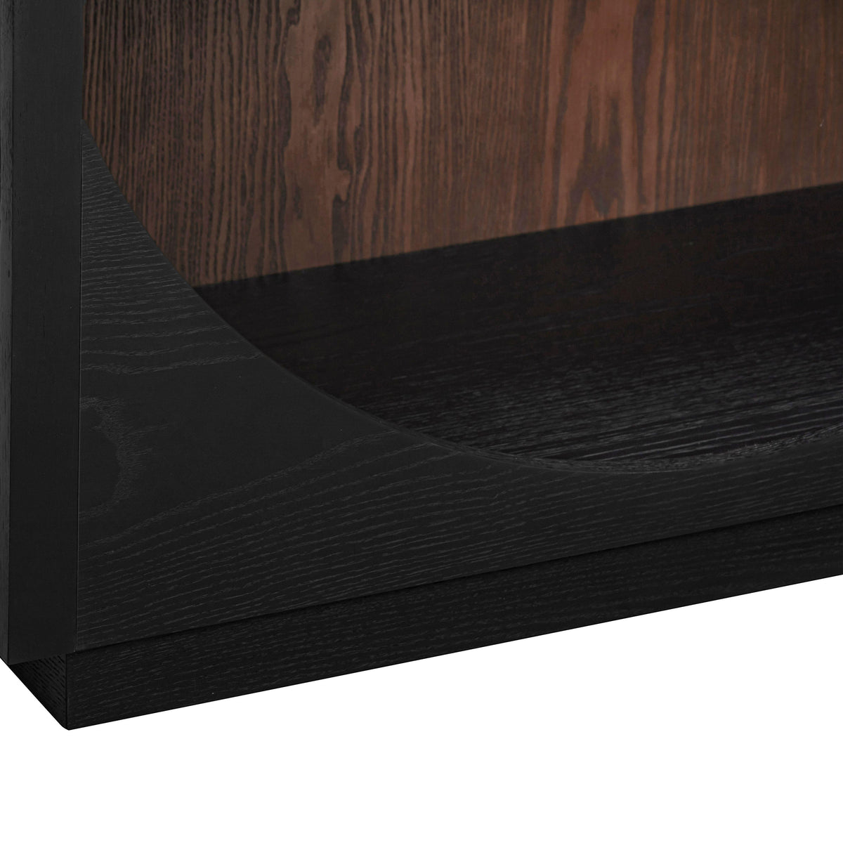 TOV Furniture Marlow Black Wood Bookcase