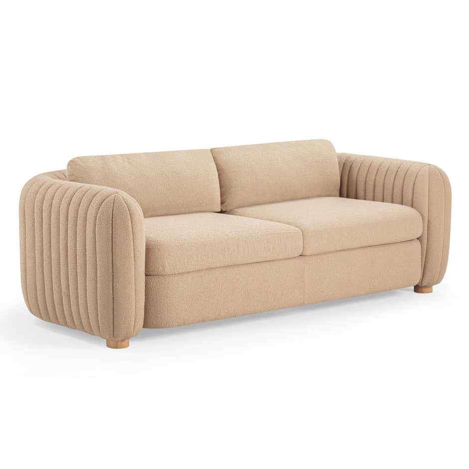 TOV Furniture Porto Honey Boucle Sofa