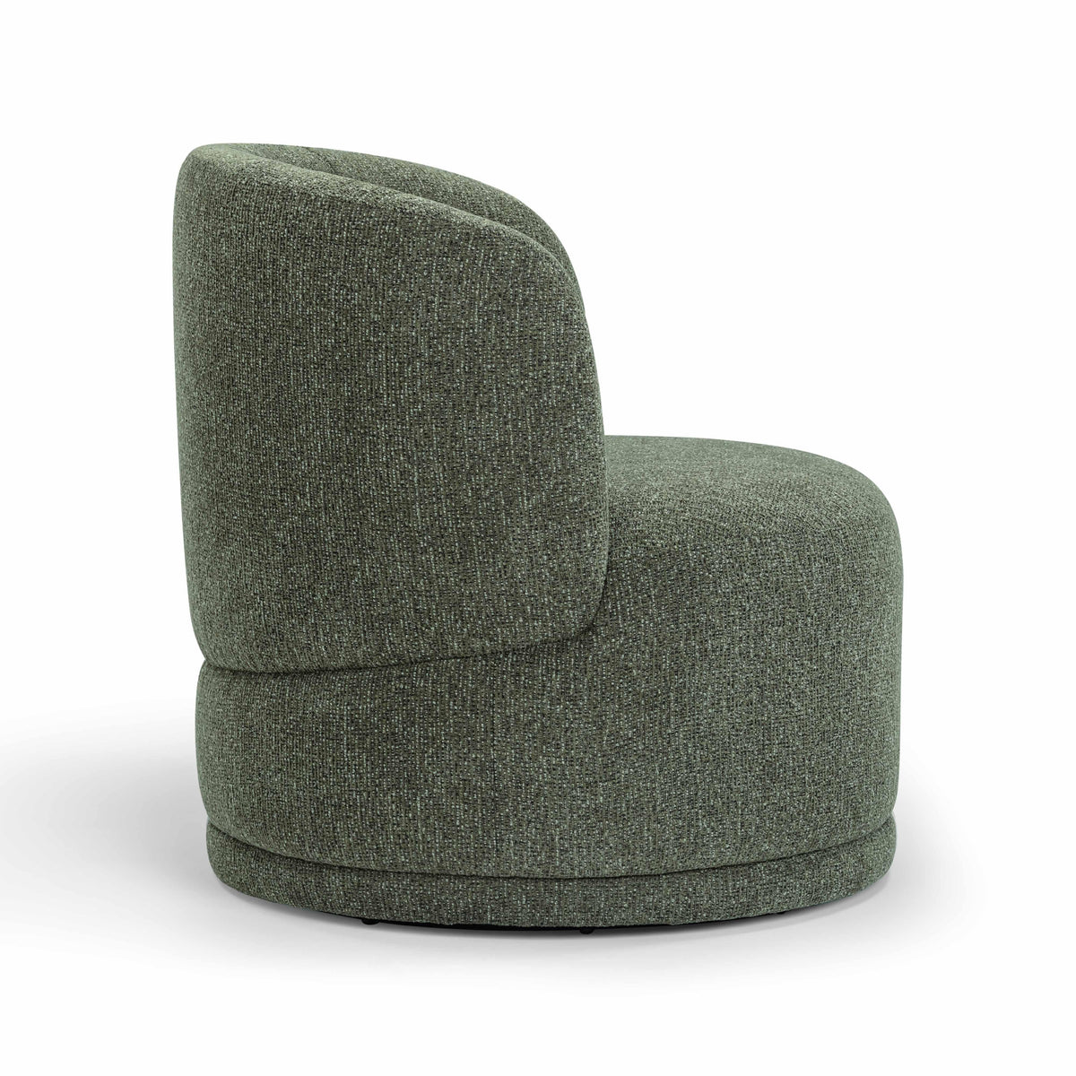 TOV Furniture Massa Green Textured Performance Swivel Chair