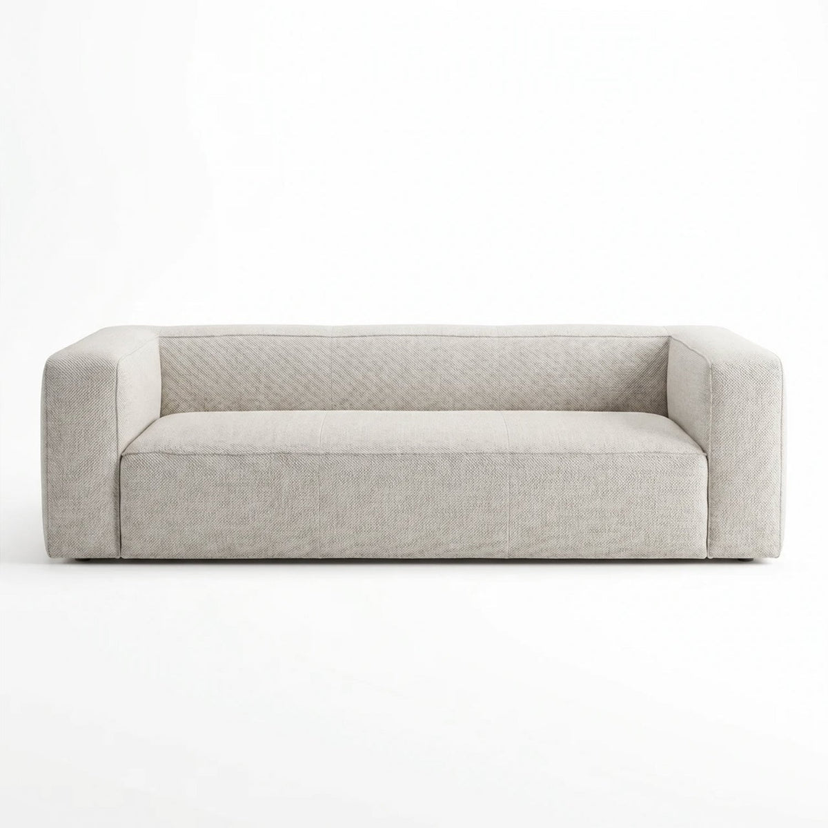 TOV Furniture Aurora Pebble Beige 90in Sofa