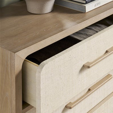 Vanguard Furniture Reveal Navajo Case/Snowdrift Raffia Dresser