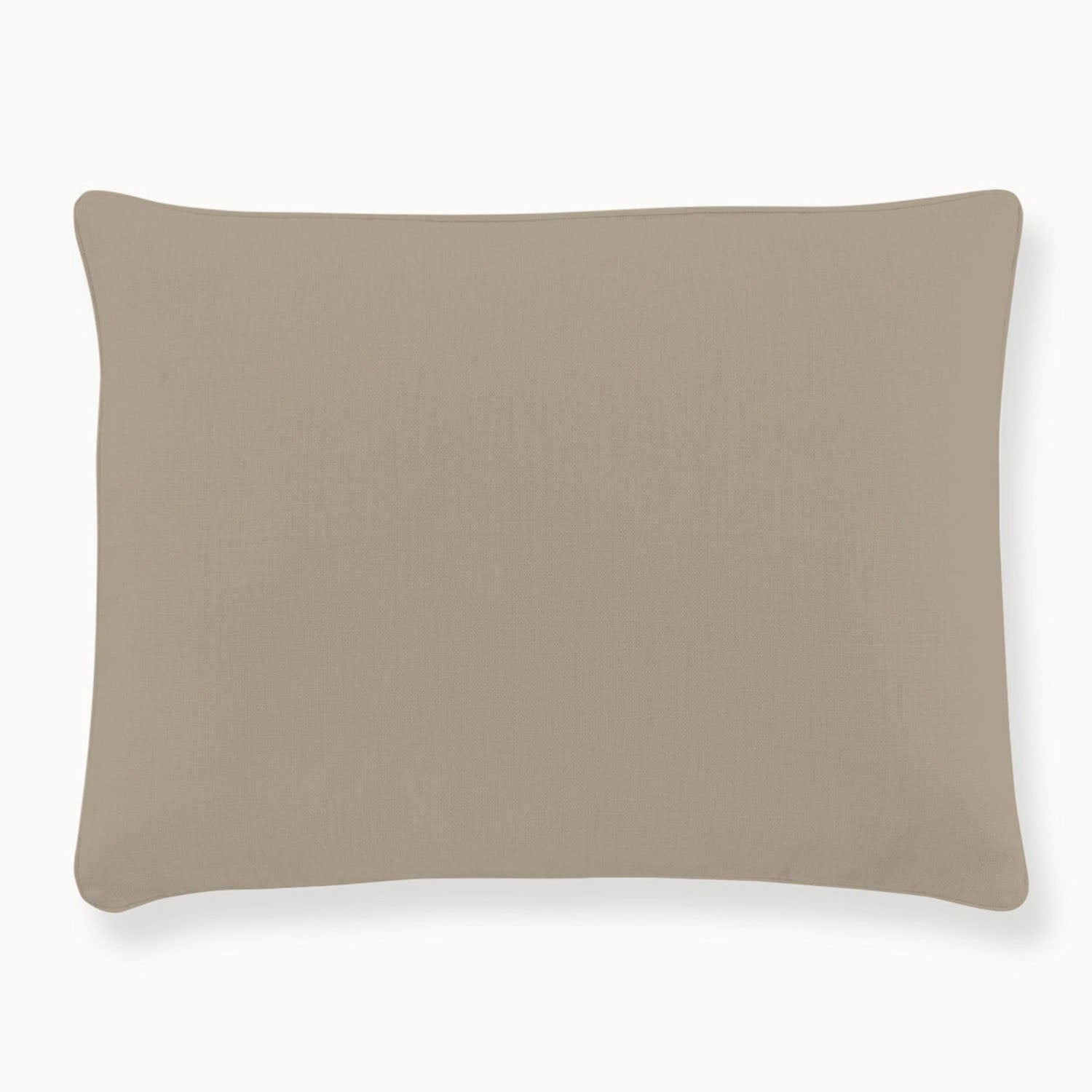 Peacock Alley Rio Corded Linen Pillow Sham 100% linen pillow sham, shown in a lighter colorway