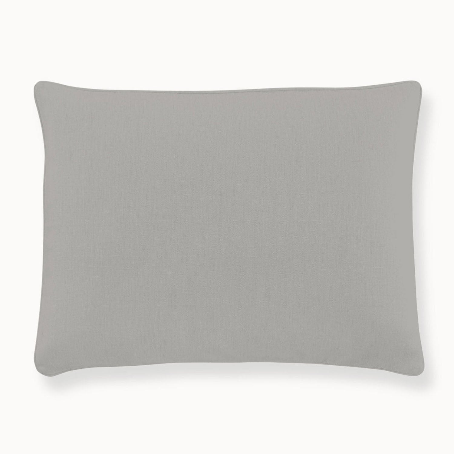 Peacock Alley Rio Corded Linen Pillow Sham 100% linen pillow sham, corner and edge detail