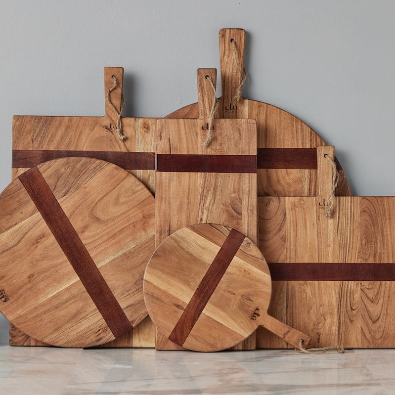 Etu Home Natural Rectangle Charcuterie Board - Final Sale