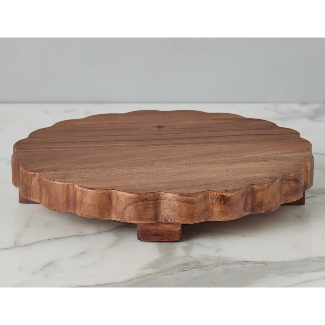 Etu Home Round Scalloped Large Trivet