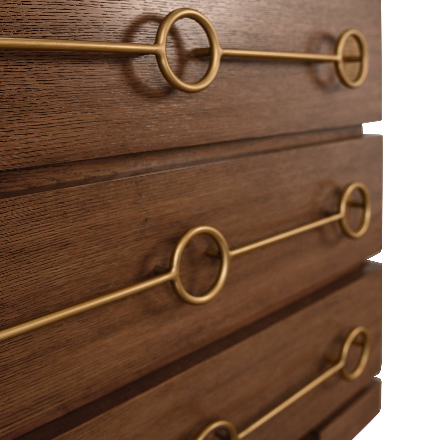 Worlds Away Roderick Provincial Brown Three Drawer Chest