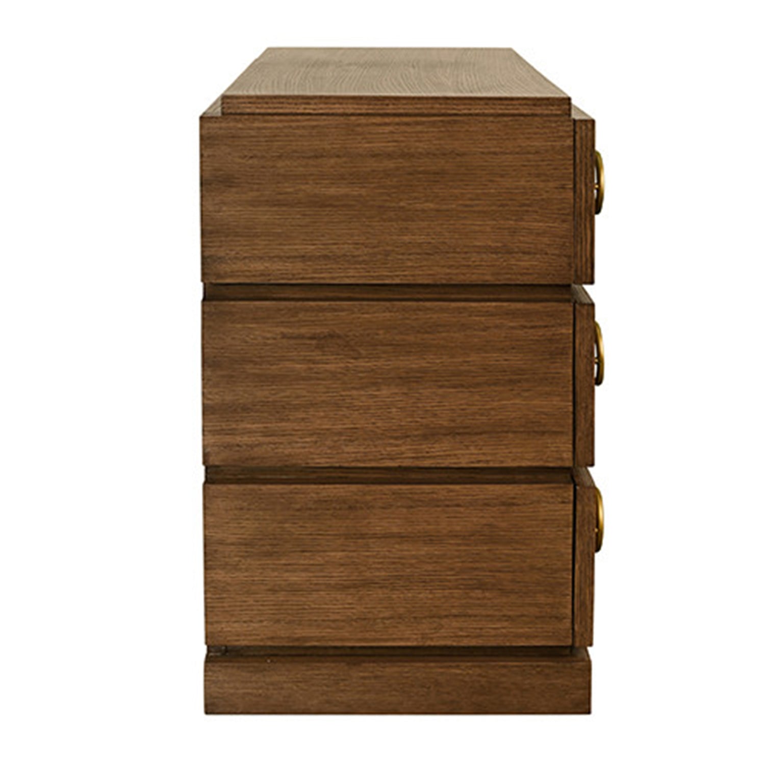 Worlds Away Roderick Provincial Brown Three Drawer Chest