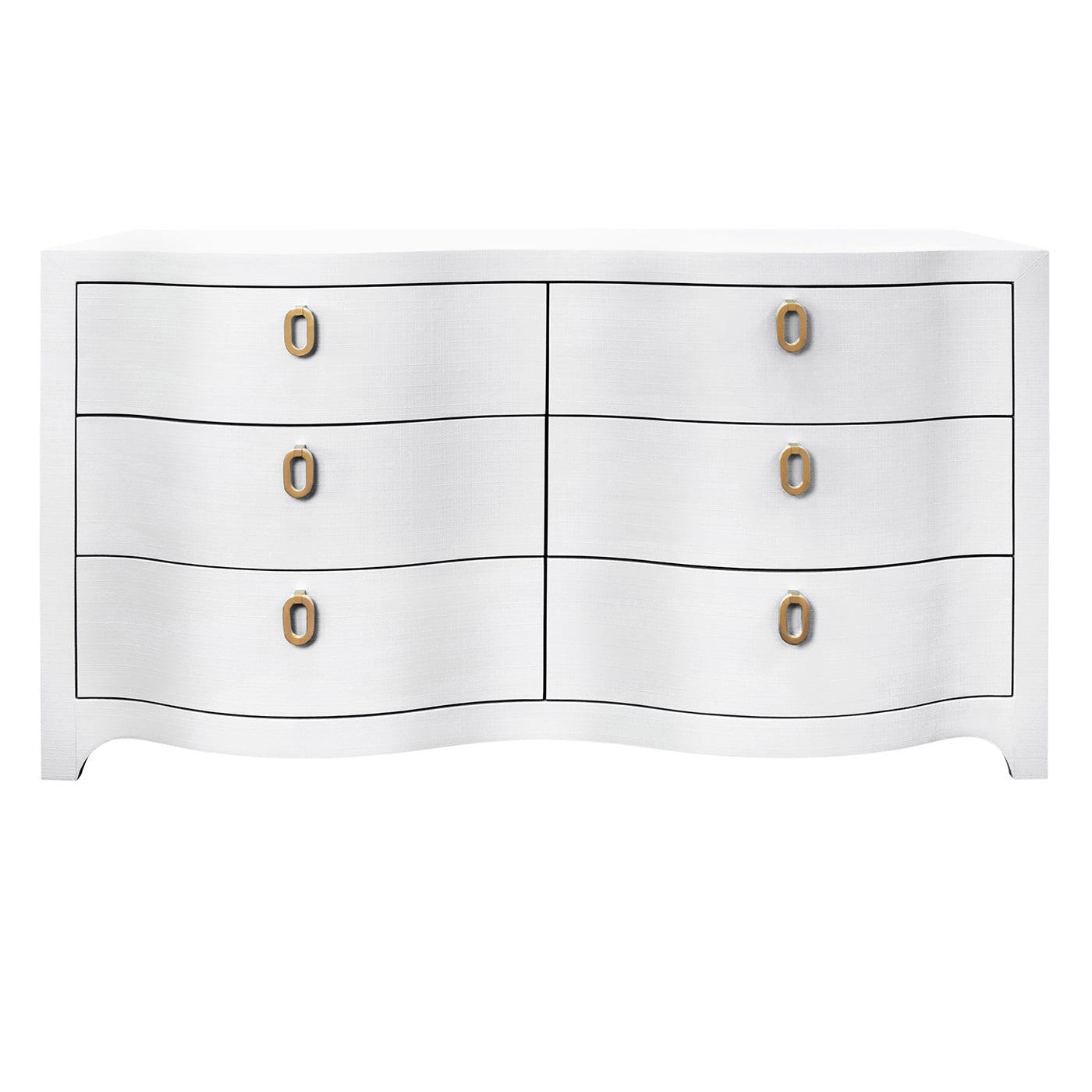 Worlds Away Rosie 6 Drawer Chest
