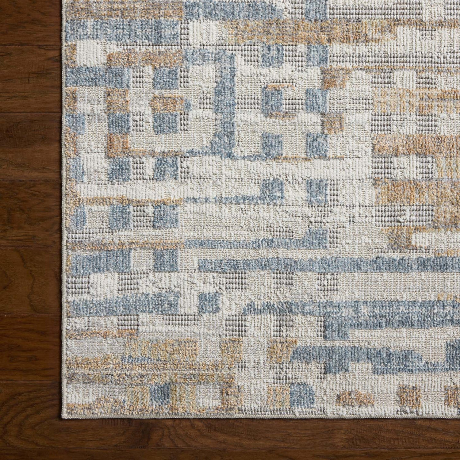 Loloi Roxie Ivory/Denim Power Loomed Rug