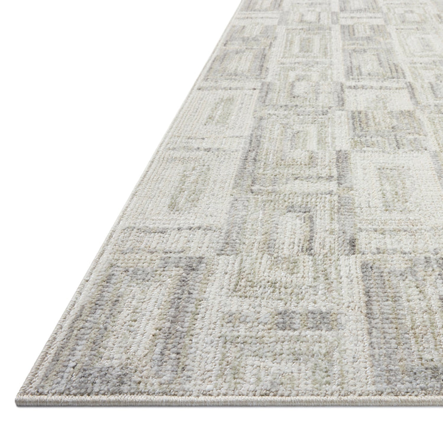 Loloi Roxie Bone/Sage Power Loomed Rug