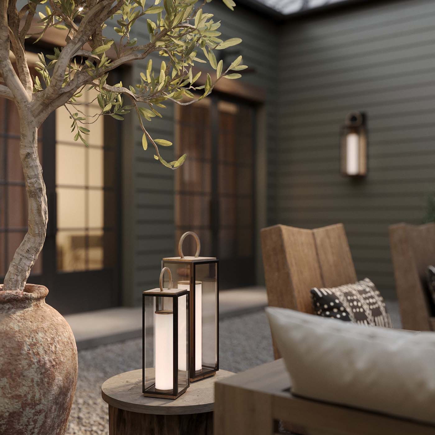 Troy Lighting Gareth Exterior Table Lamp