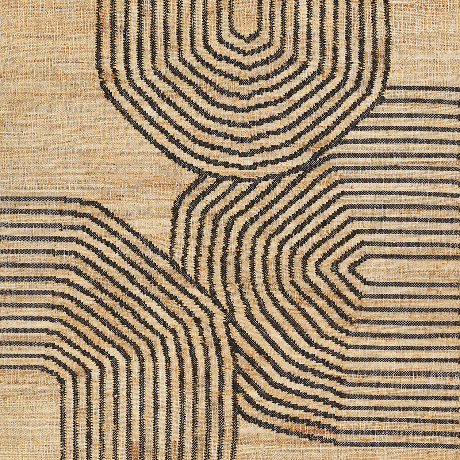 Tempaper & Co Abstract Arches Flatweave Rug