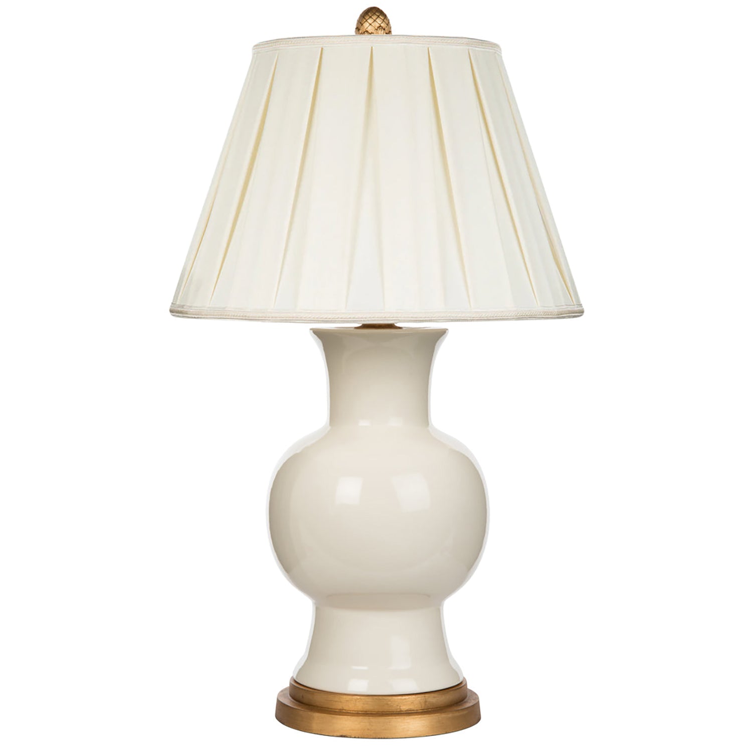 Bradburn Home Juliette White Couture Table Lamp