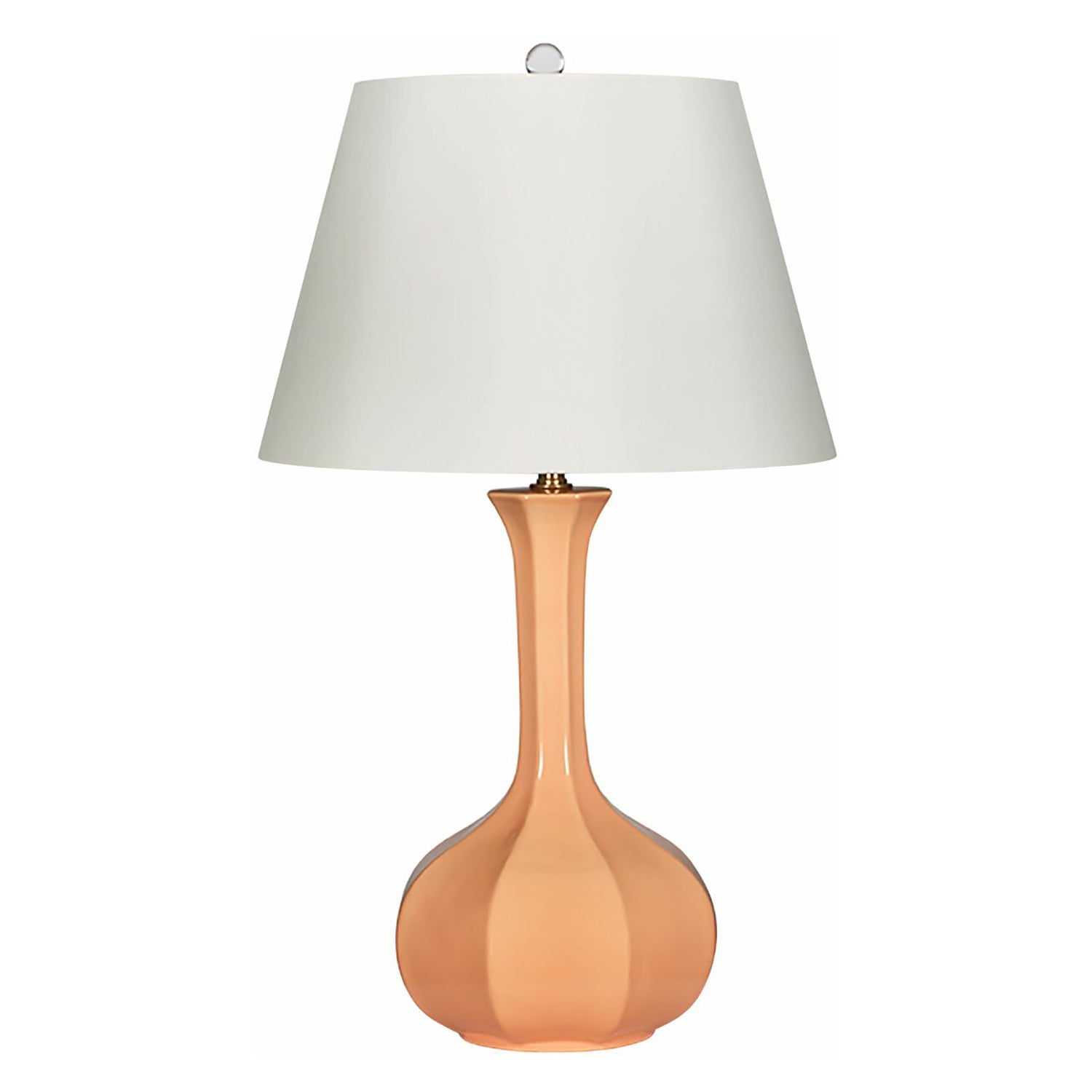Bradburn Home Mesa Peach Hex Table Lamp