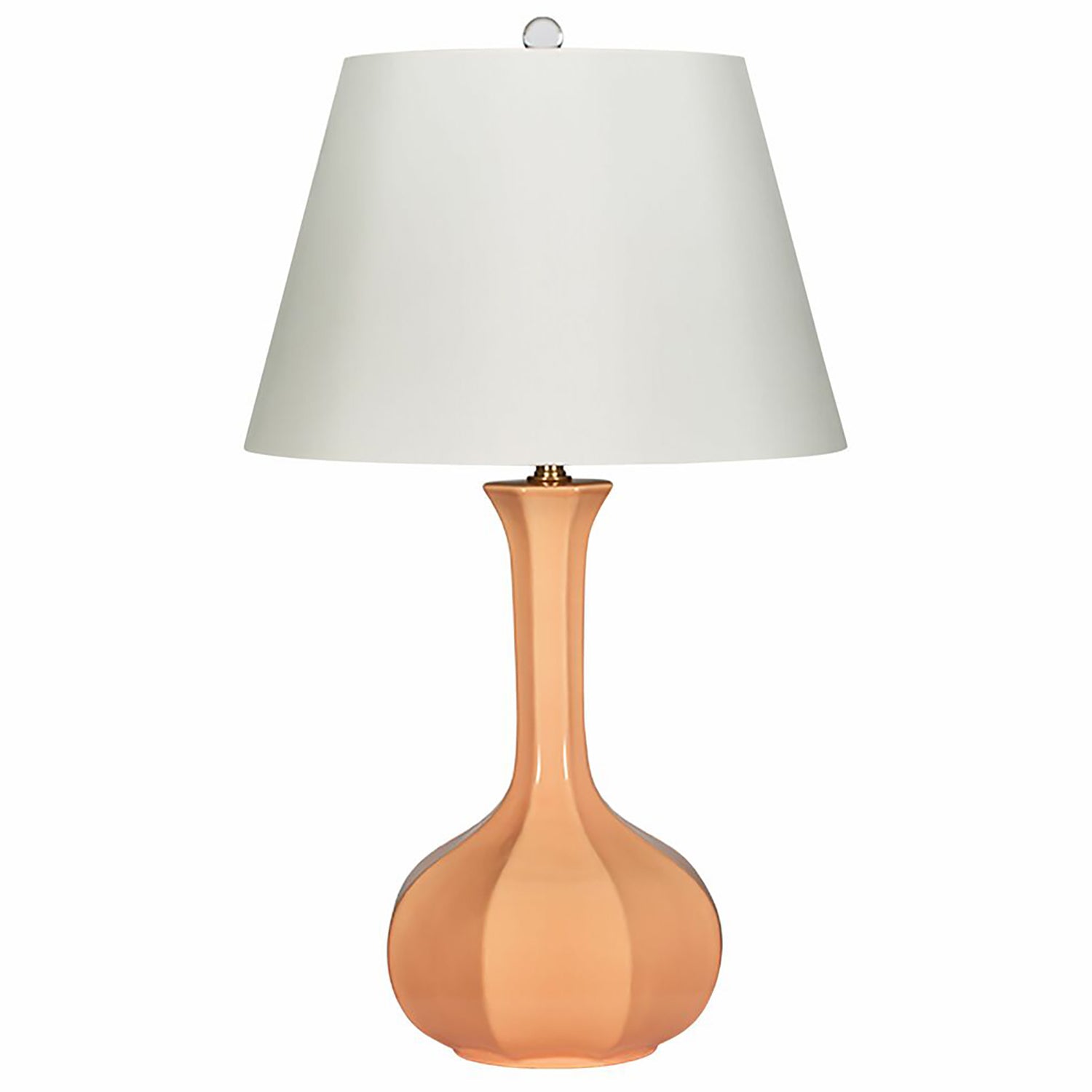 Bradburn Home Mesa Peach Hex Table Lamp