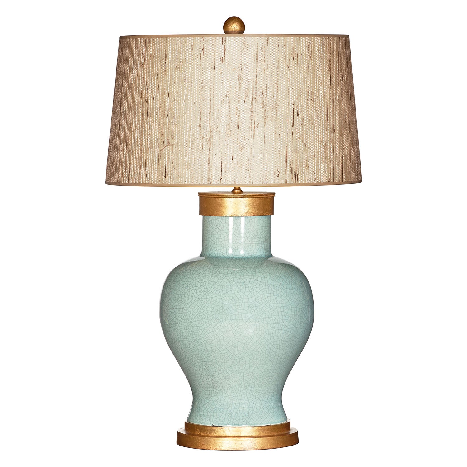 Bradburn Home Celedon Cove Couture Table Lamp