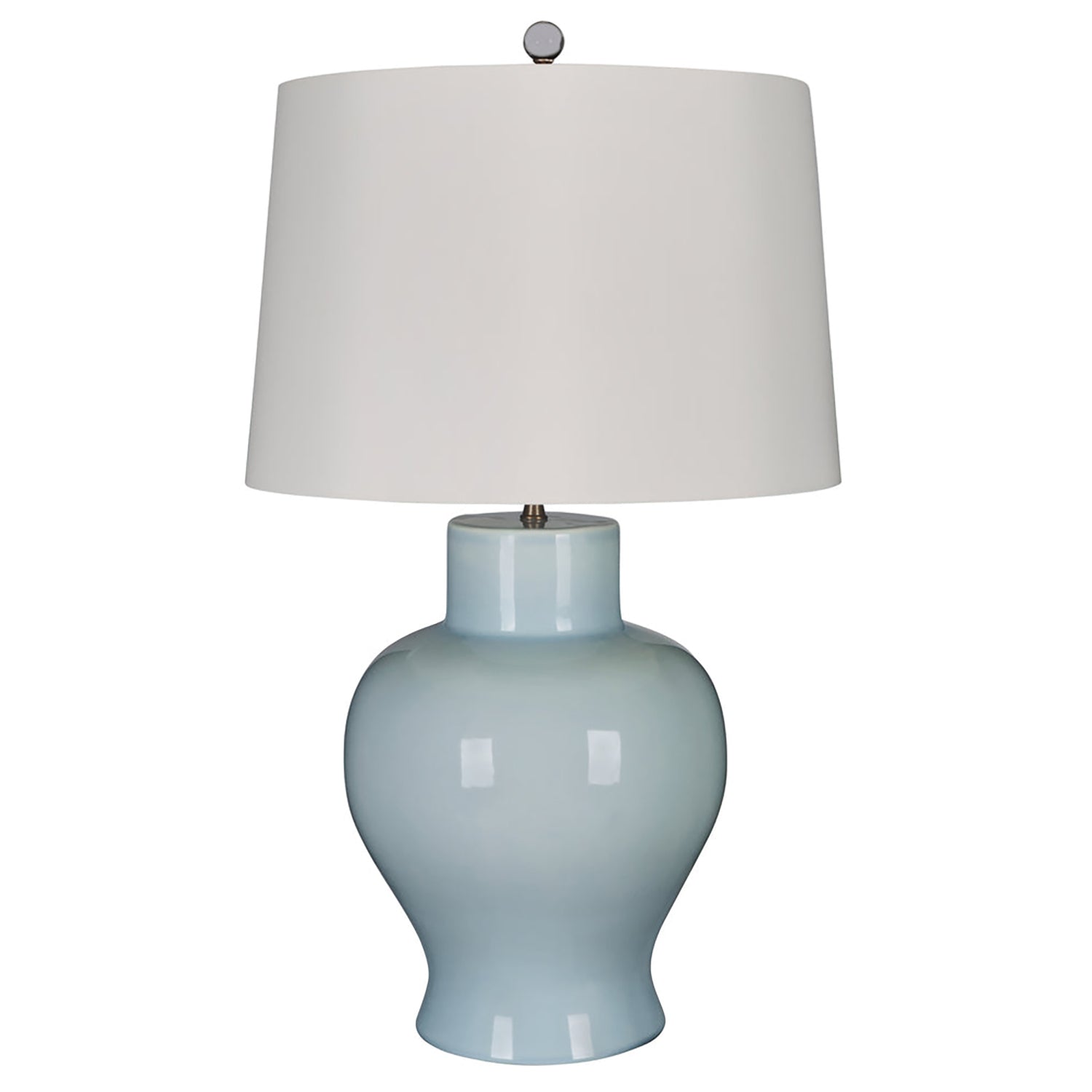 Bradburn Home Light Blue Cove Basic Table Lamp