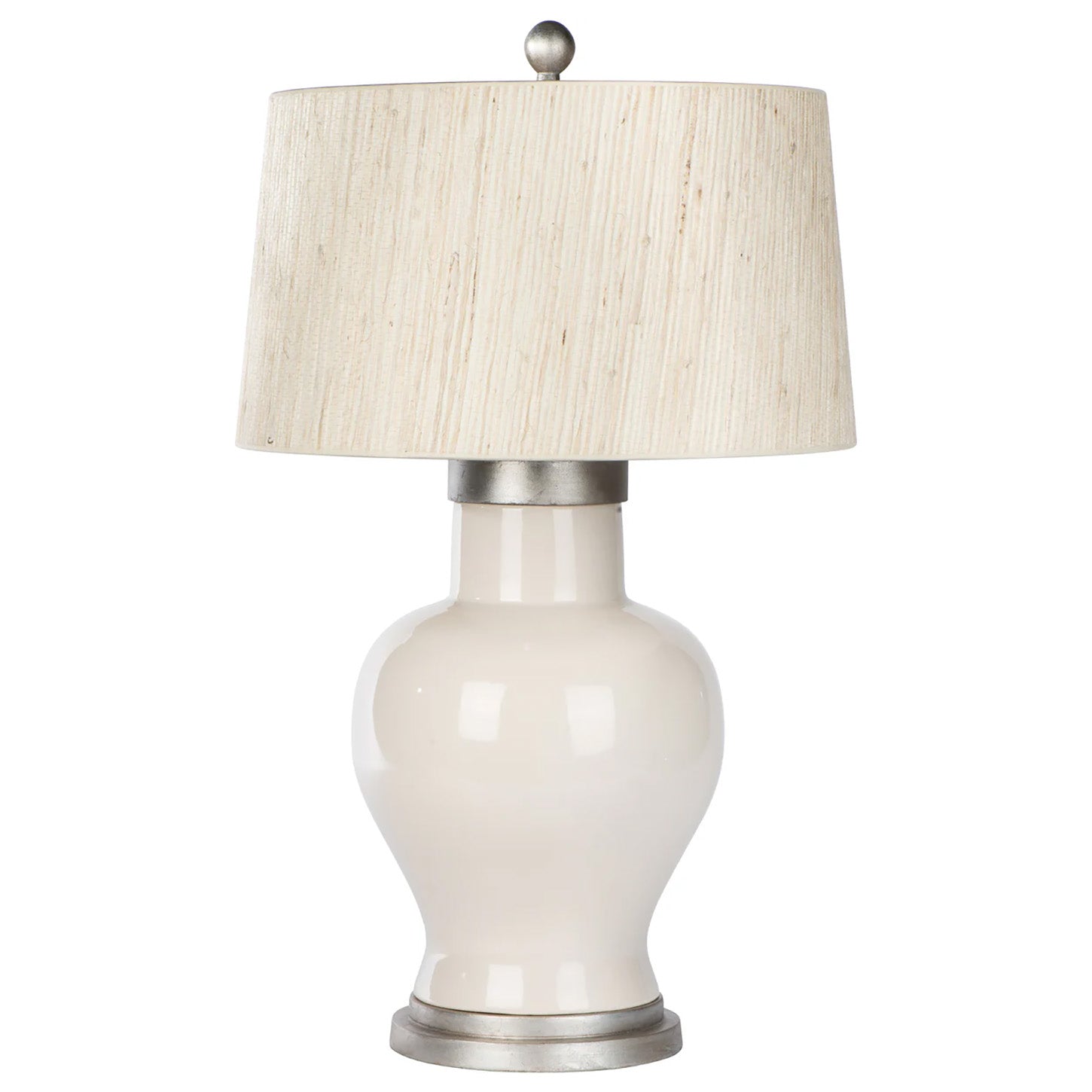 Barclay Butera x Bradburn Home Silver Cove Couture Table Lamp