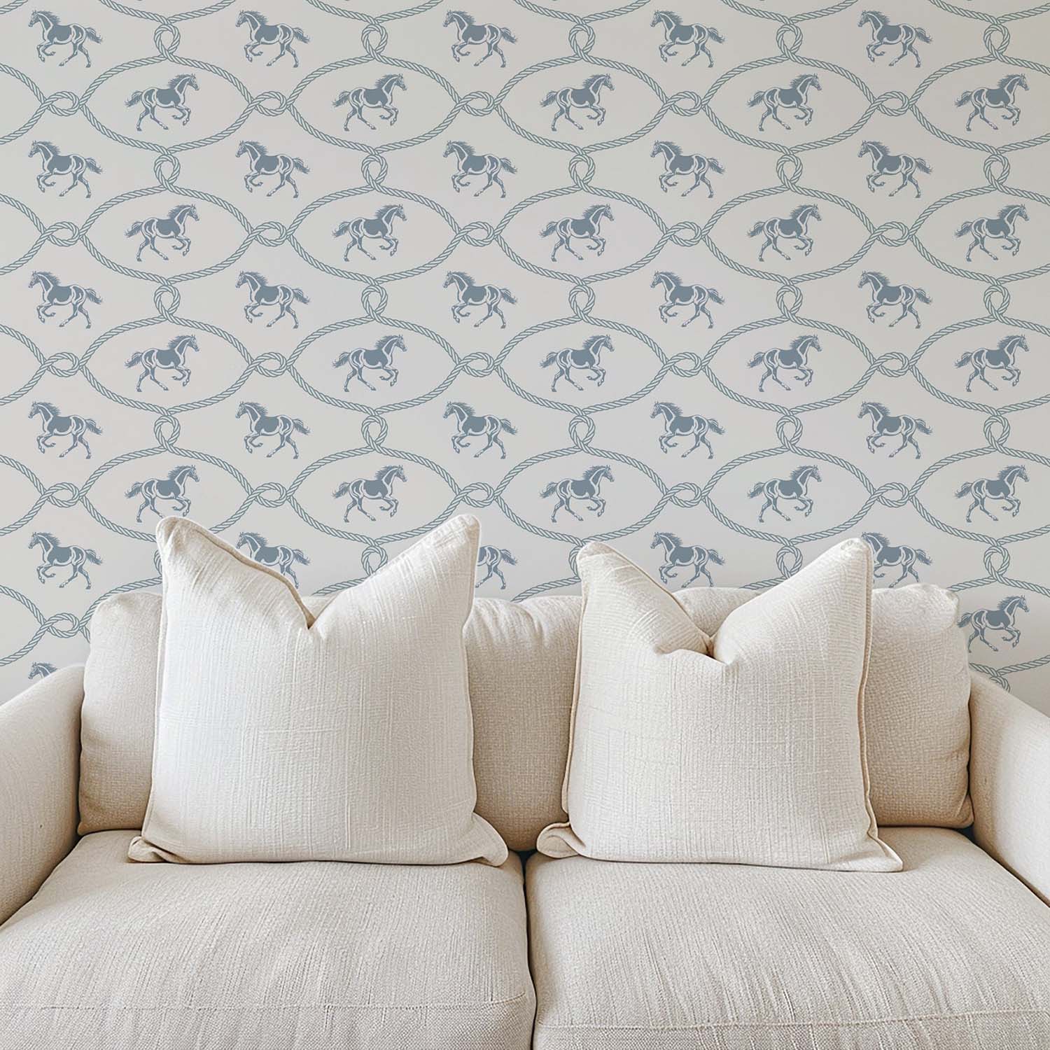 Mitchell Black Rider's Knot Wallpaper