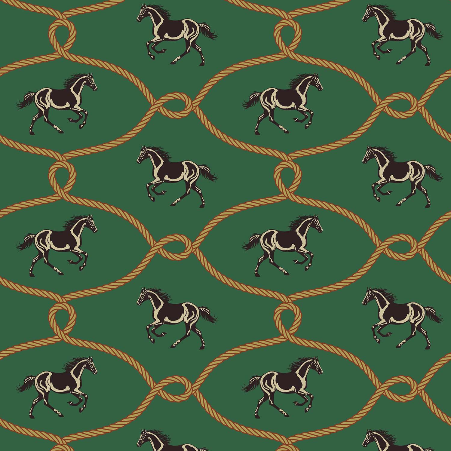 Mitchell Black Rider's Knot Wallpaper