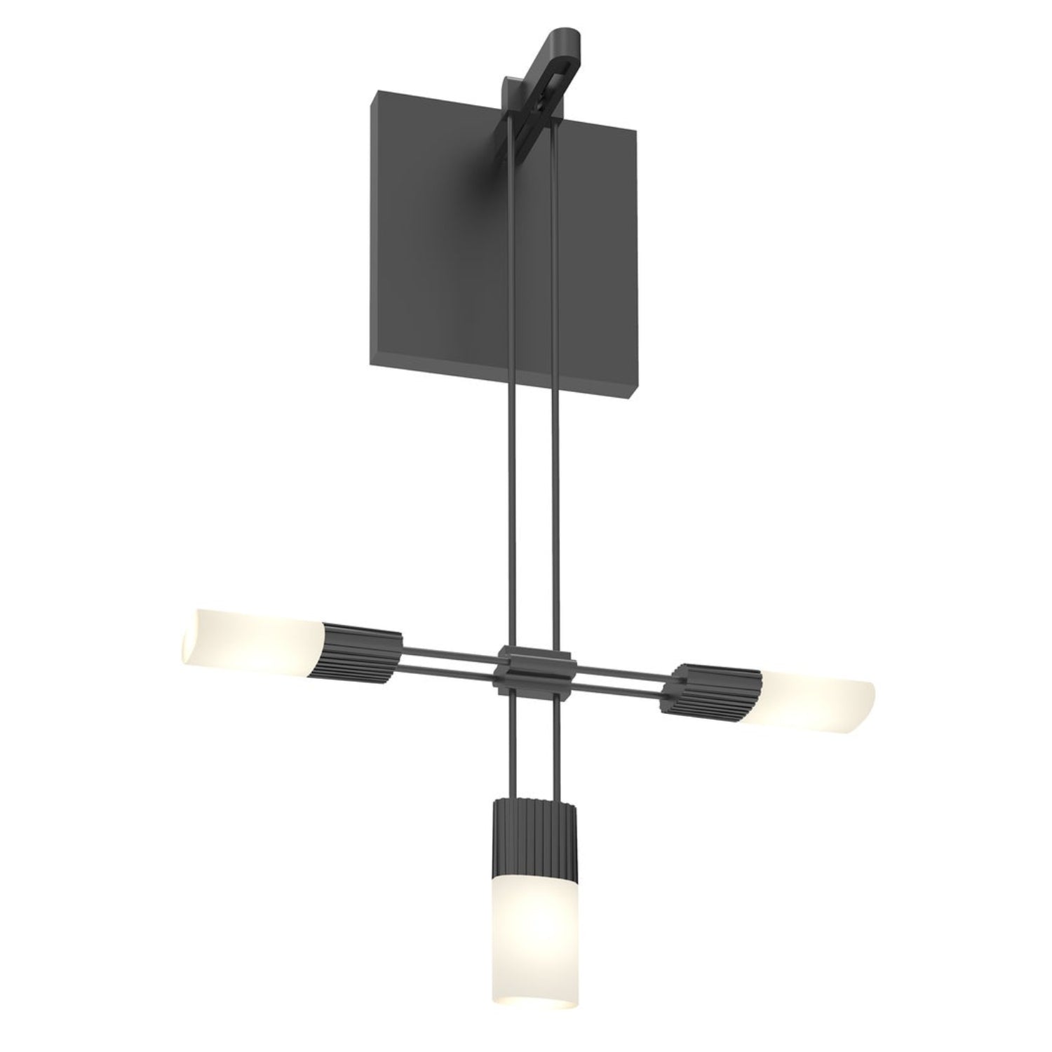 Sonneman Suspenders Satin Black S1L02K-JFXXXX12-HC02 Wall Sconce