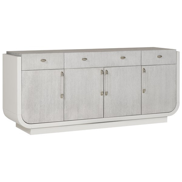 Vanguard Furniture Cove Moonstruck (Oak)/White Frost (Maple) w/ Acrylic Buffet