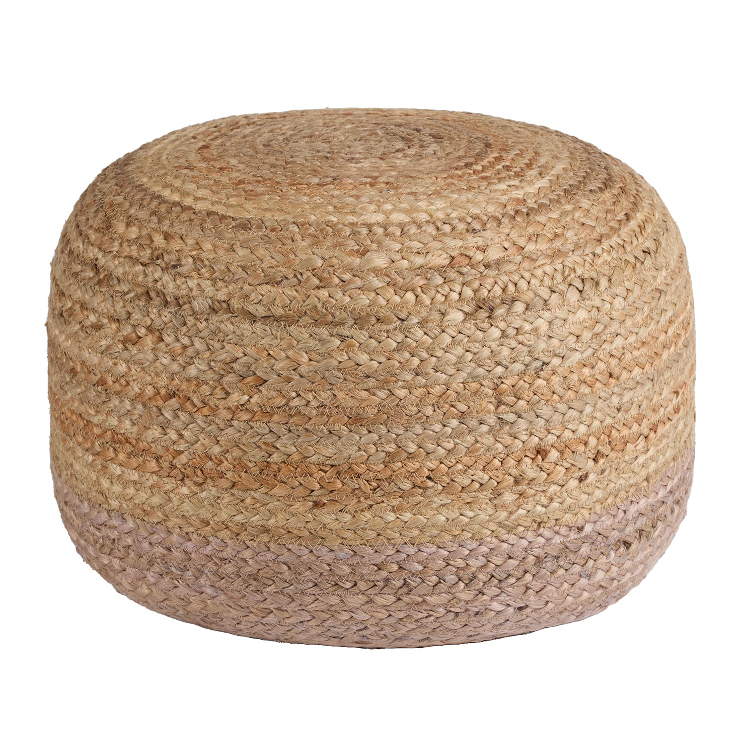 Jaipur Living Saba Oliana Jute Pouf