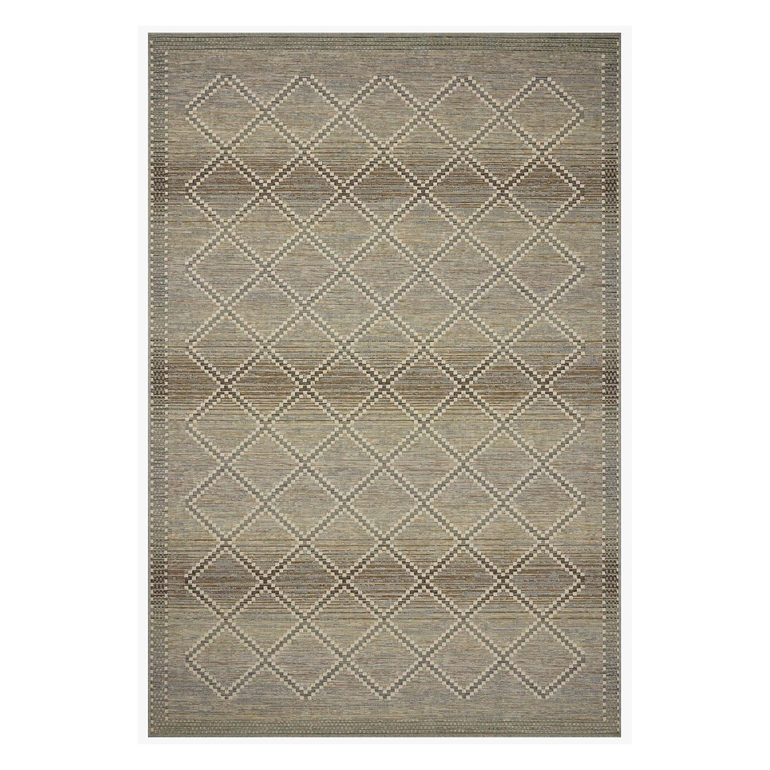 Loloi Saylor Stone/Ivory Indoor/Outdoor Rug