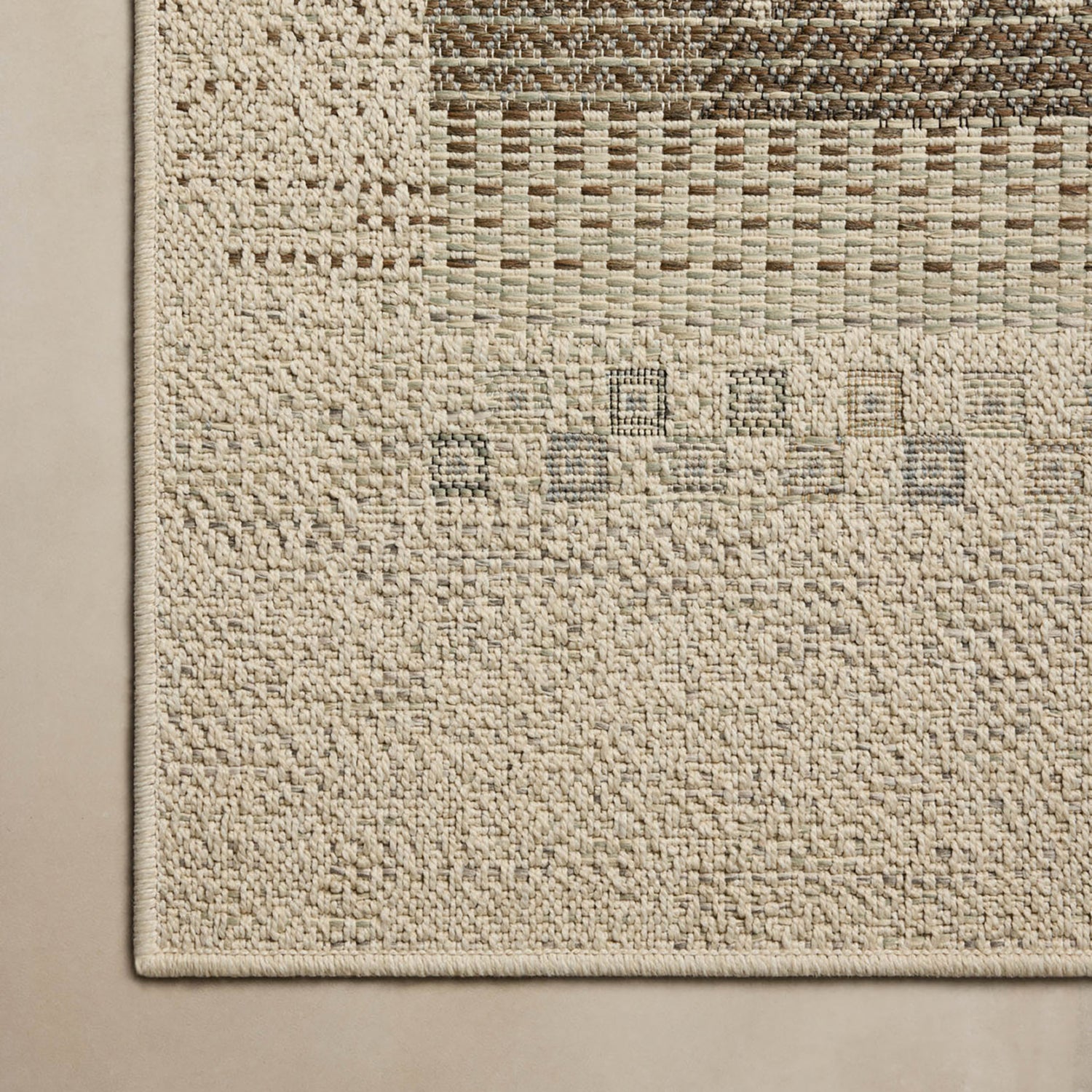 Loloi Saylor Ivory/Earth Indoor/Outdoor Rug