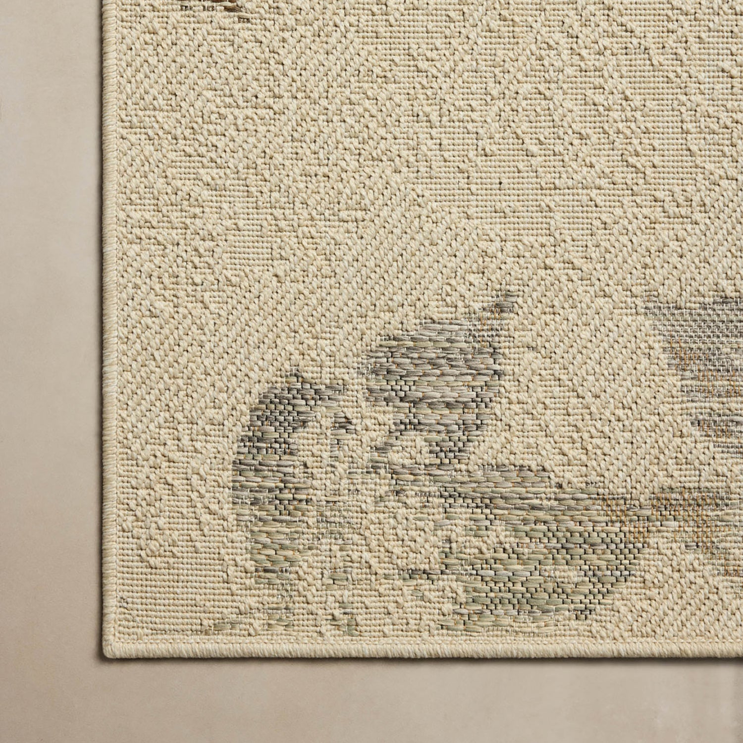 Loloi Saylor Ivory/Bark Indoor/Outdoor Rug