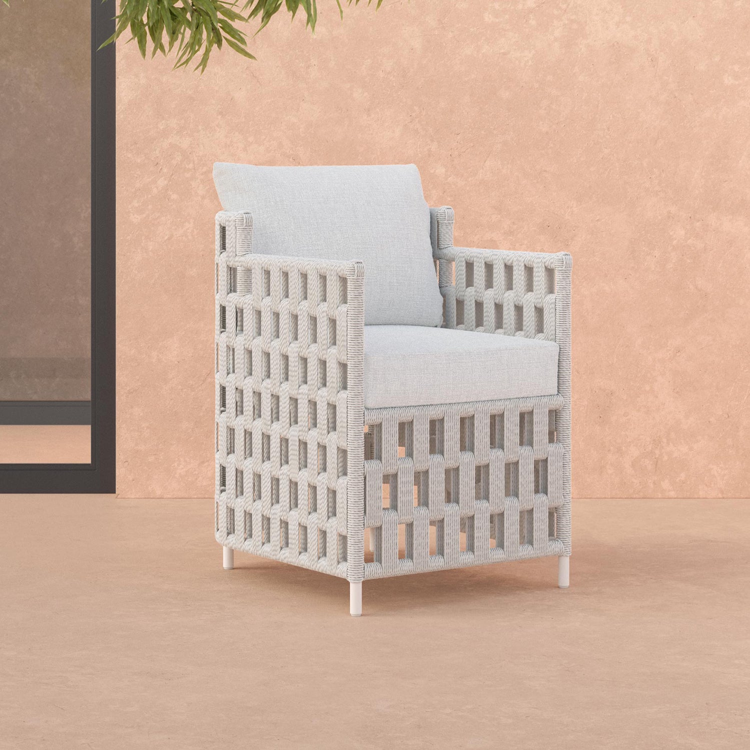 Azzurro Living Santa Cruz Outdoor Dining Chair