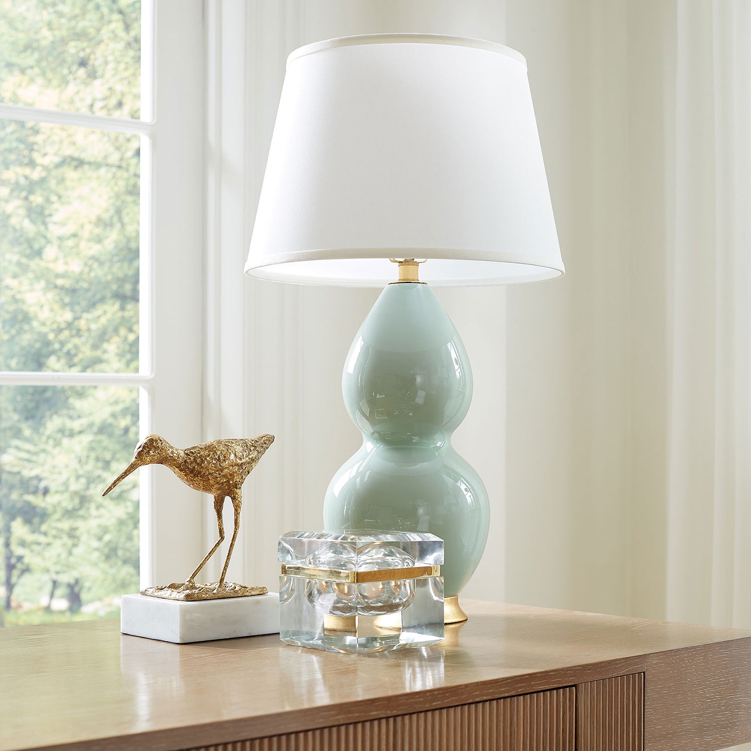 Villa and House Shandy Table Lamp with Shade
