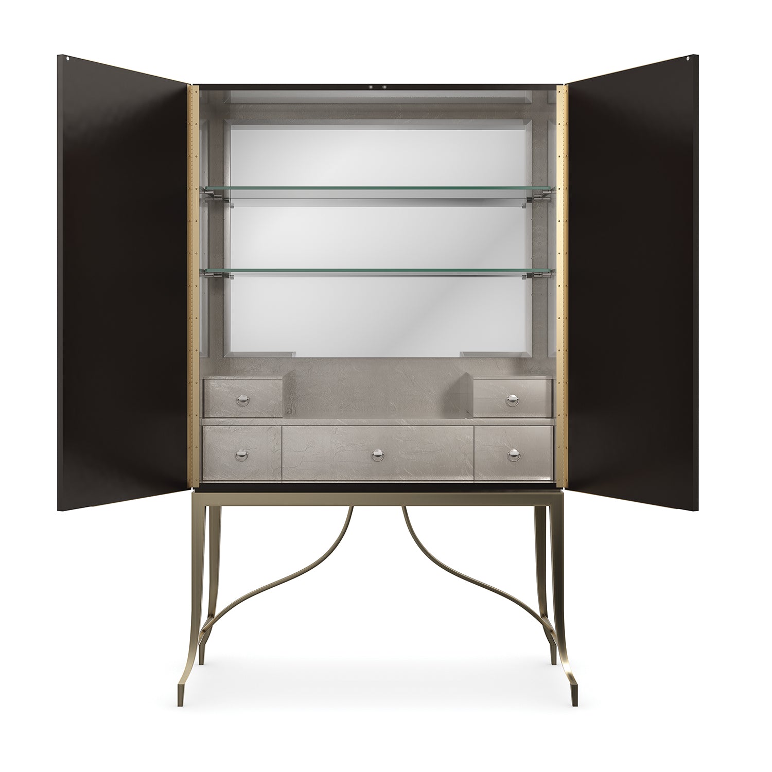 Caracole Uptown Tall Cabinet