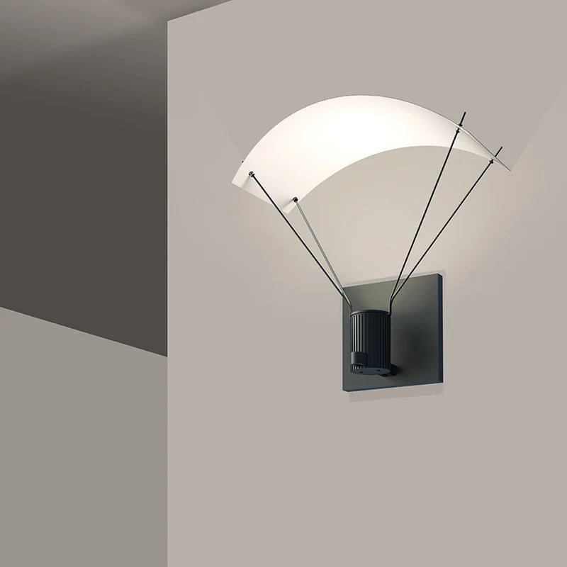 Sonneman Suspenders Satin Black SLS0213 Wall Sconce