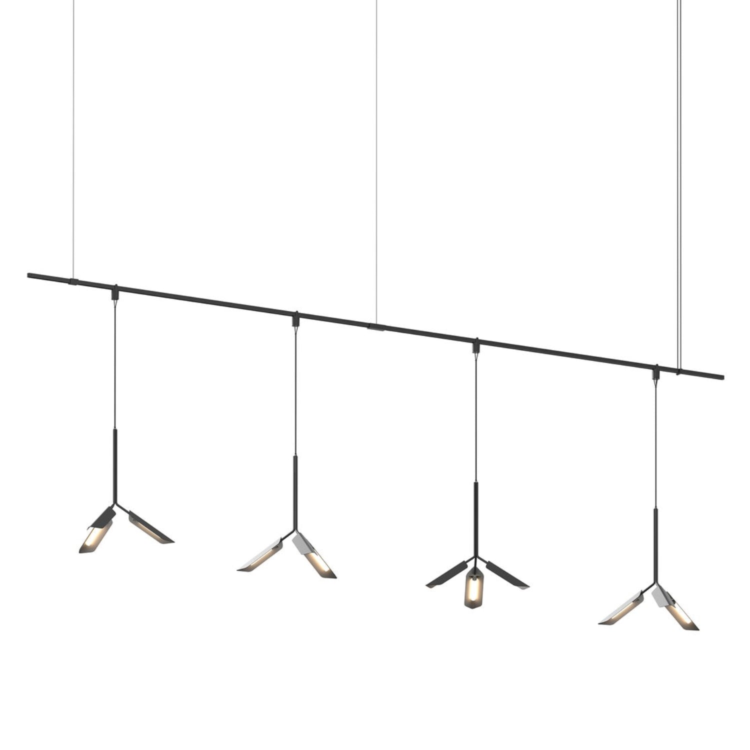 Sonneman Suspenders Satin Black SLS1163 Pendant