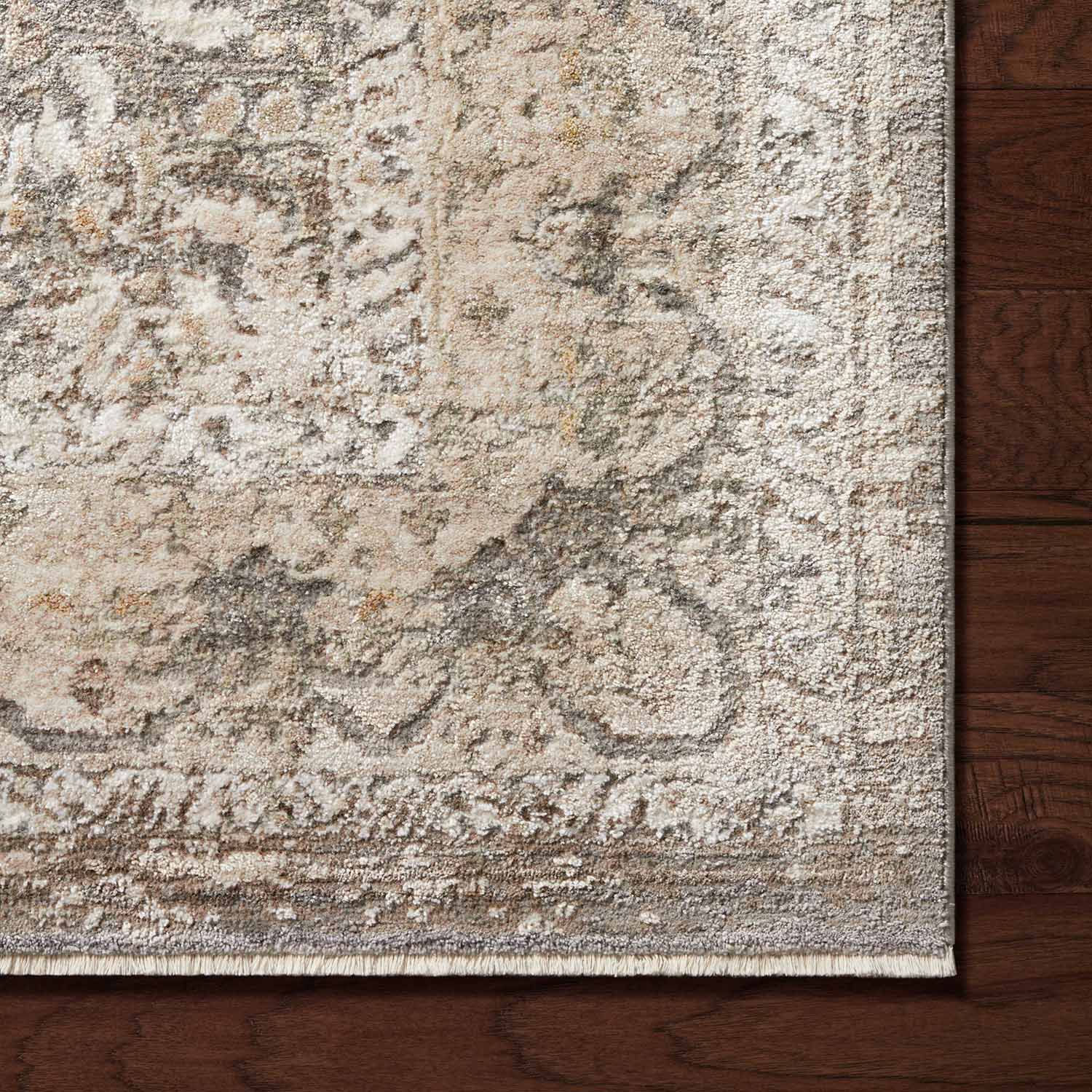Loloi Sonnet Gray/Sage Power Loomed Rug