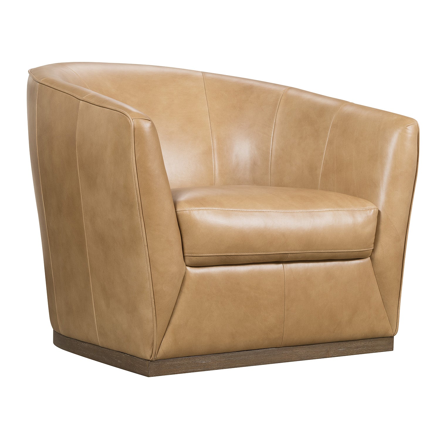 Hooker Furniture Fairfax Dark Blond Swivel Chair