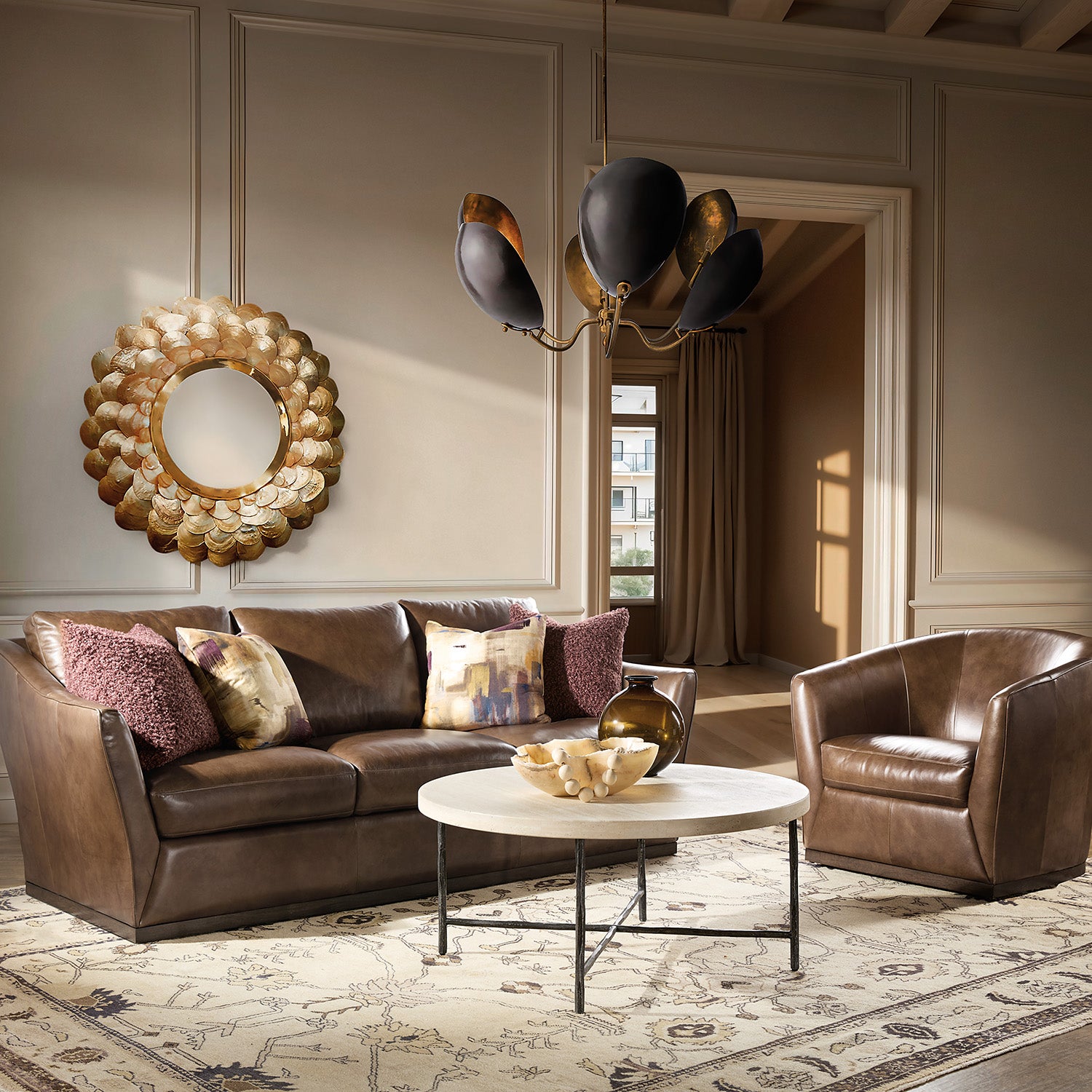 Hooker Furniture Fairfax Swivel Chair