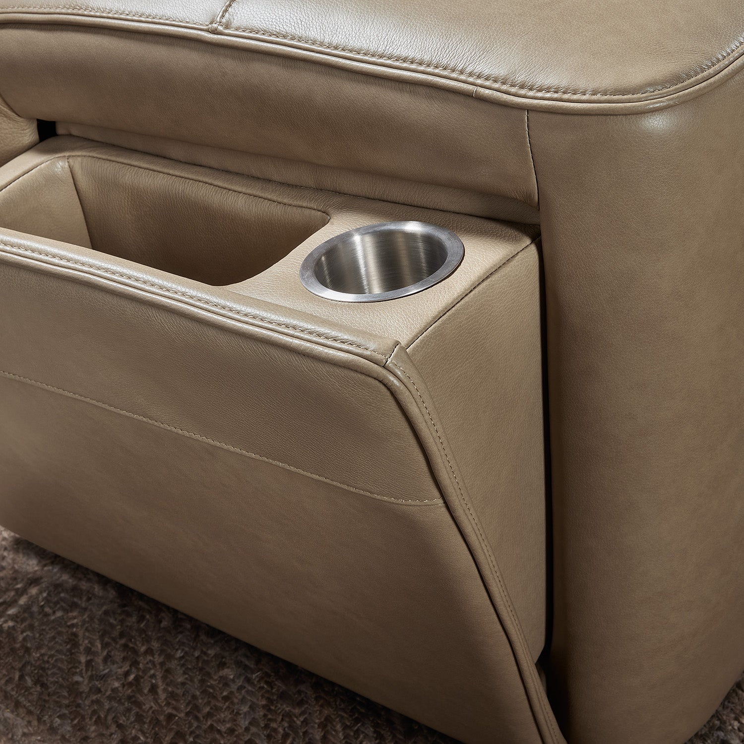 Hooker Furniture Riverton Power Gliding Recliner with Power Headrest and Lumbar