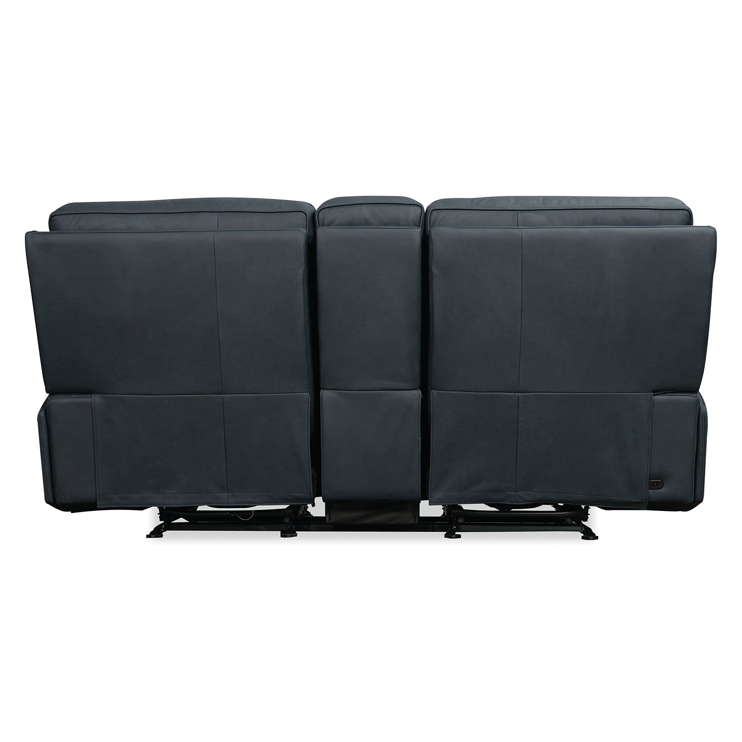 Hooker Furniture Riverton Power Gliding Console Loveseat with Power Headrest and Lumbar