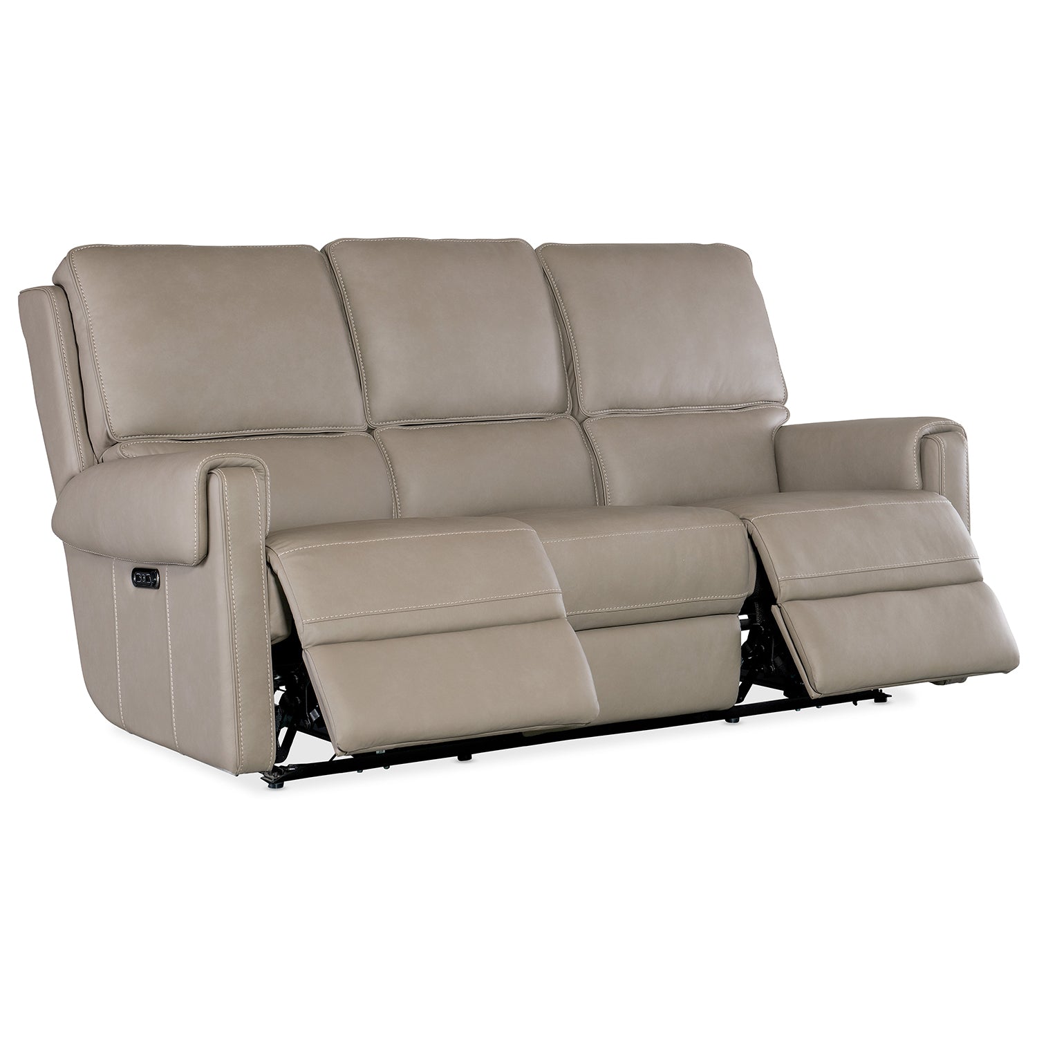 Hooker Furniture Somers Sofa with Power Recline & Power Headrest