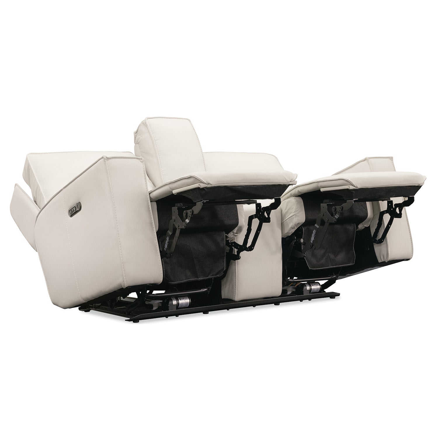 Hooker Furniture Miles Zero Gravity Console Loveseat with Power Recline & Power Headrest