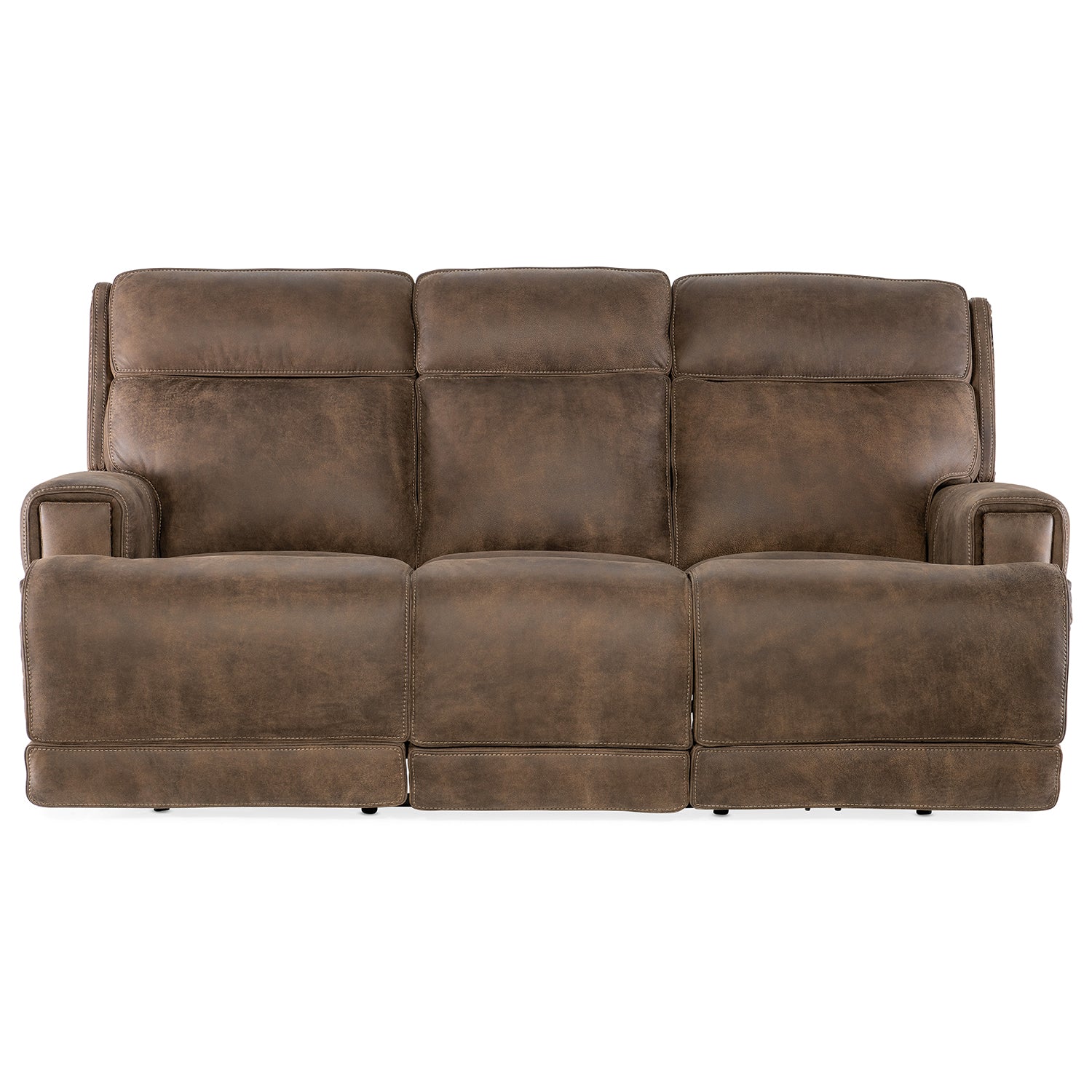 Hooker Furniture Wheeler Sofa with Power Recline