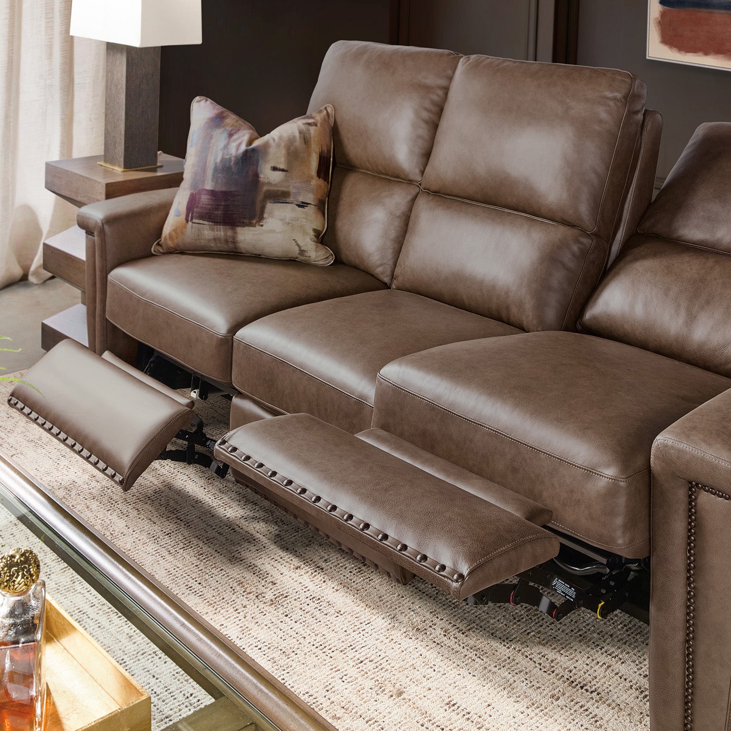 Hooker Furniture Julian Zero Gravity Power Sofa with Power Headrest