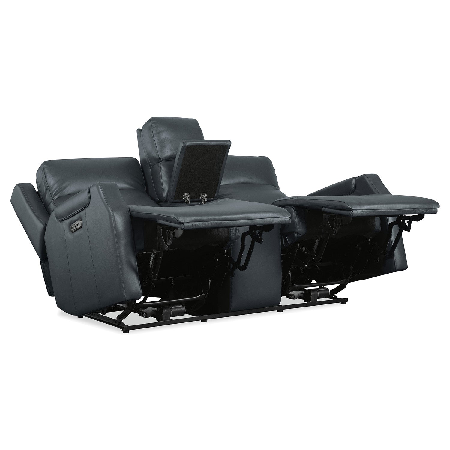 Hooker Furniture Nelson Blue Zero Gravity Loveseat with Power Headrests and Lumbar