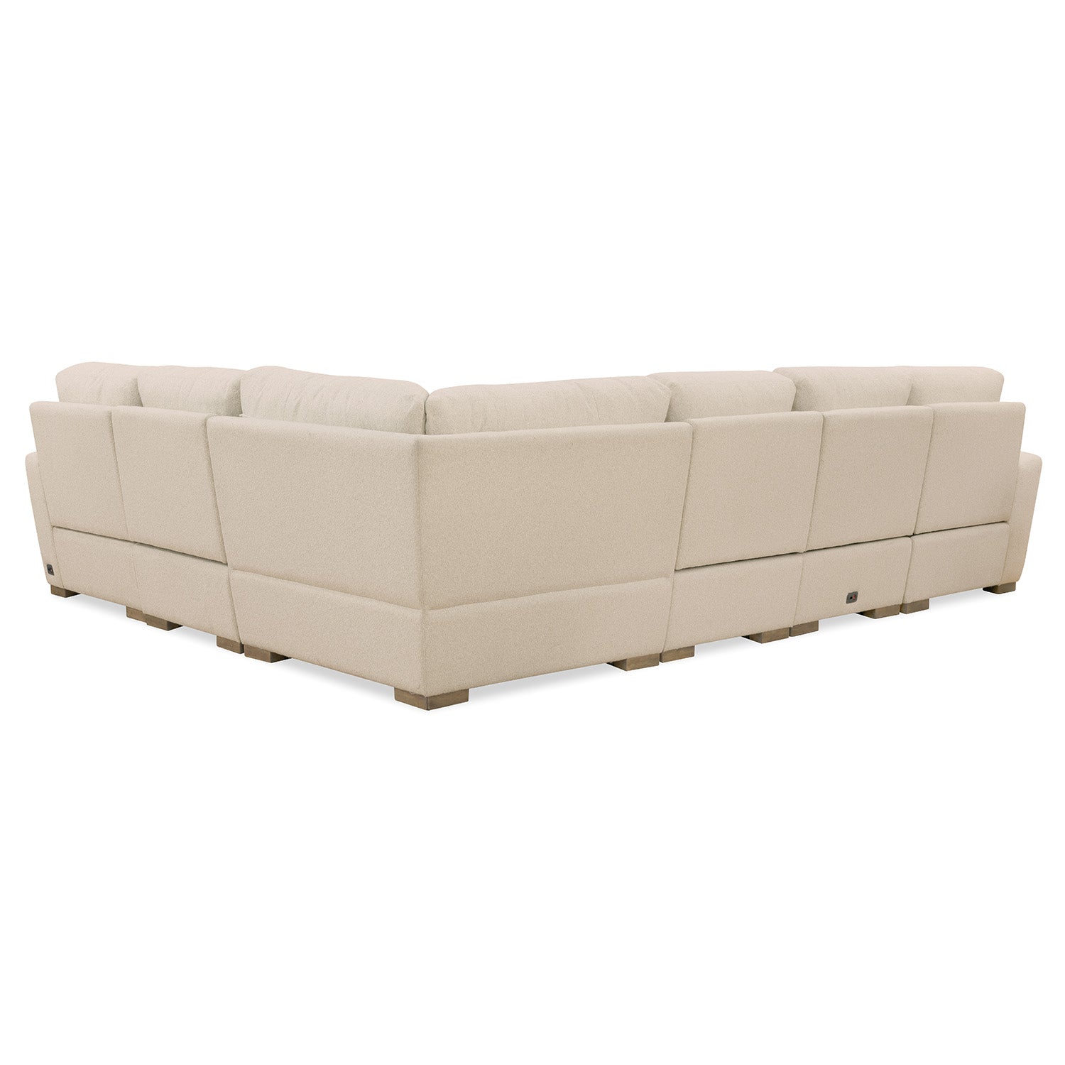 Hooker Furniture Optimus Matera Pearl Five-Seat Sectional Sofa