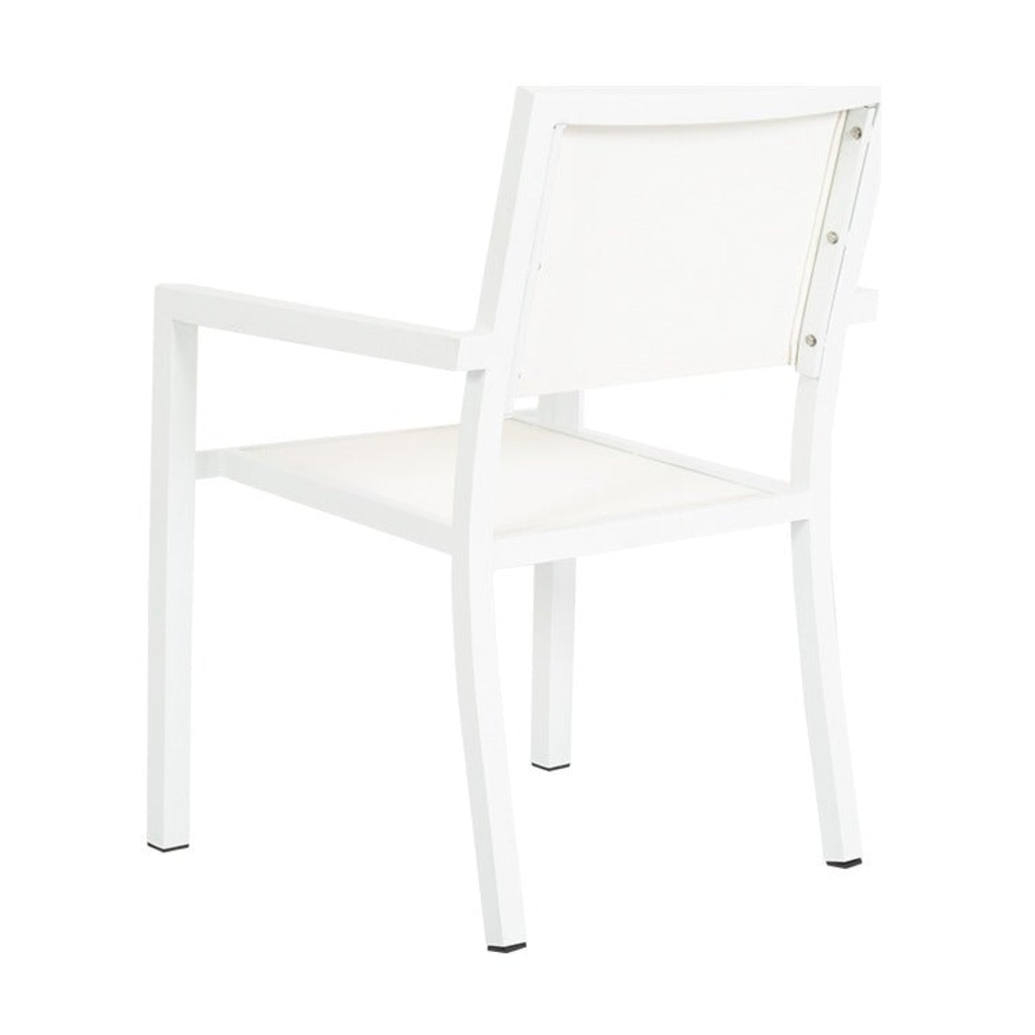 Sunset West Naples Outdoor Stackable Sling Dining Chair Set of 2