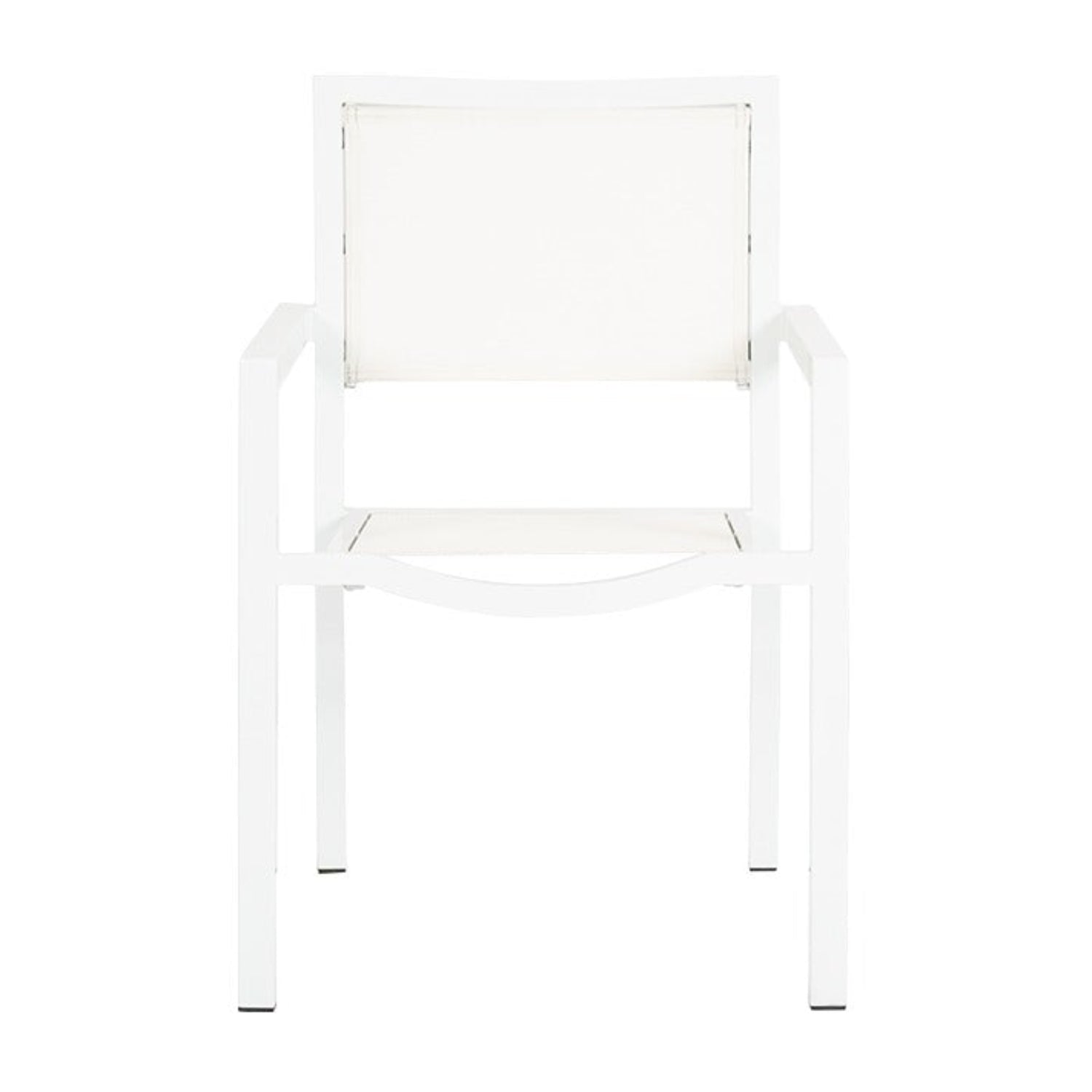 Sunset West Naples Outdoor Stackable Sling Dining Chair Set of 2