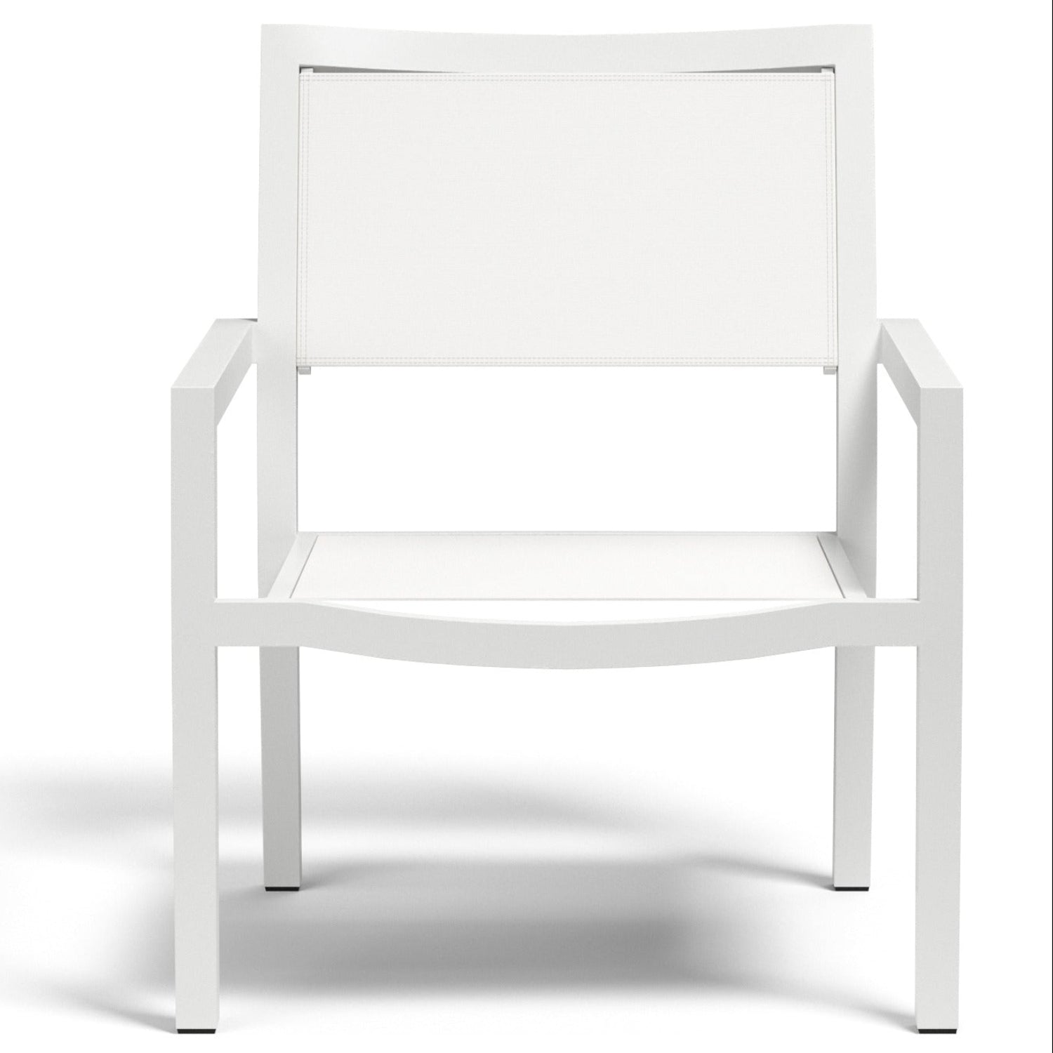 Sunset West Naples Outdoor Stackable Sling Club Chair Set of 2